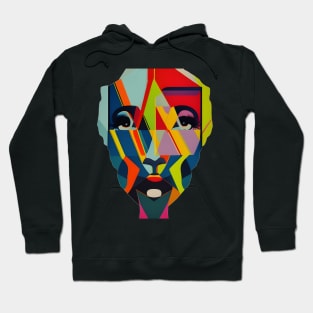 women's face Hoodie